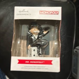 Mr Monopoly Hallmark Monopoly Christmas ornament